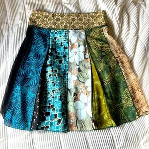 patterned skirt